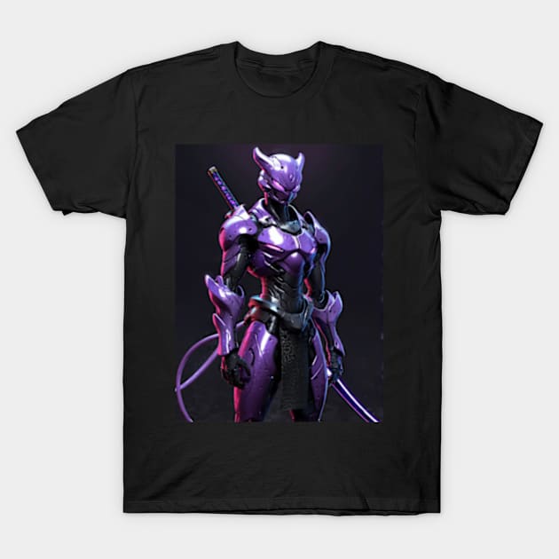 Psychic Legendary Cyber-Ninja T-Shirt by CodigoCero